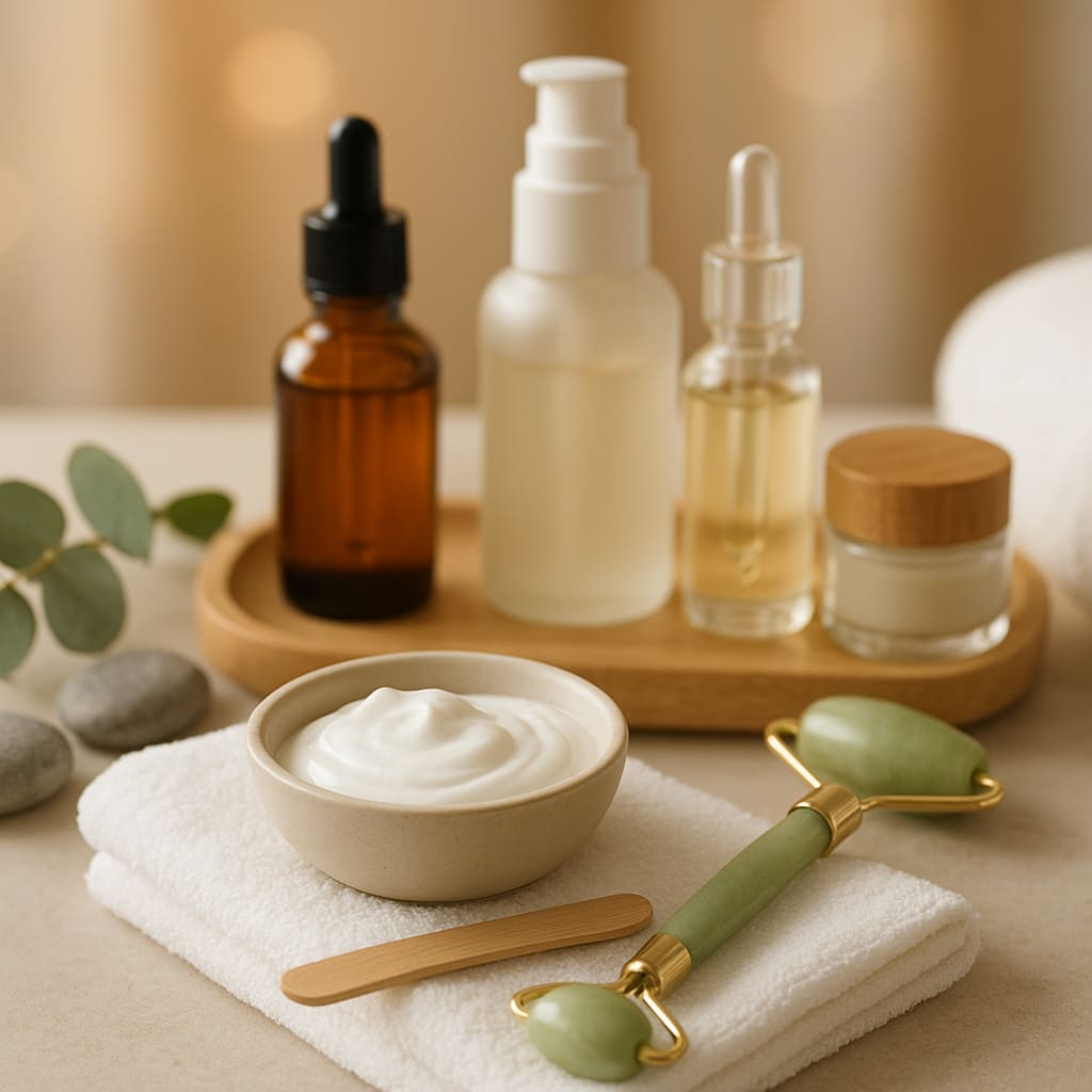 Facial Treatment Setup